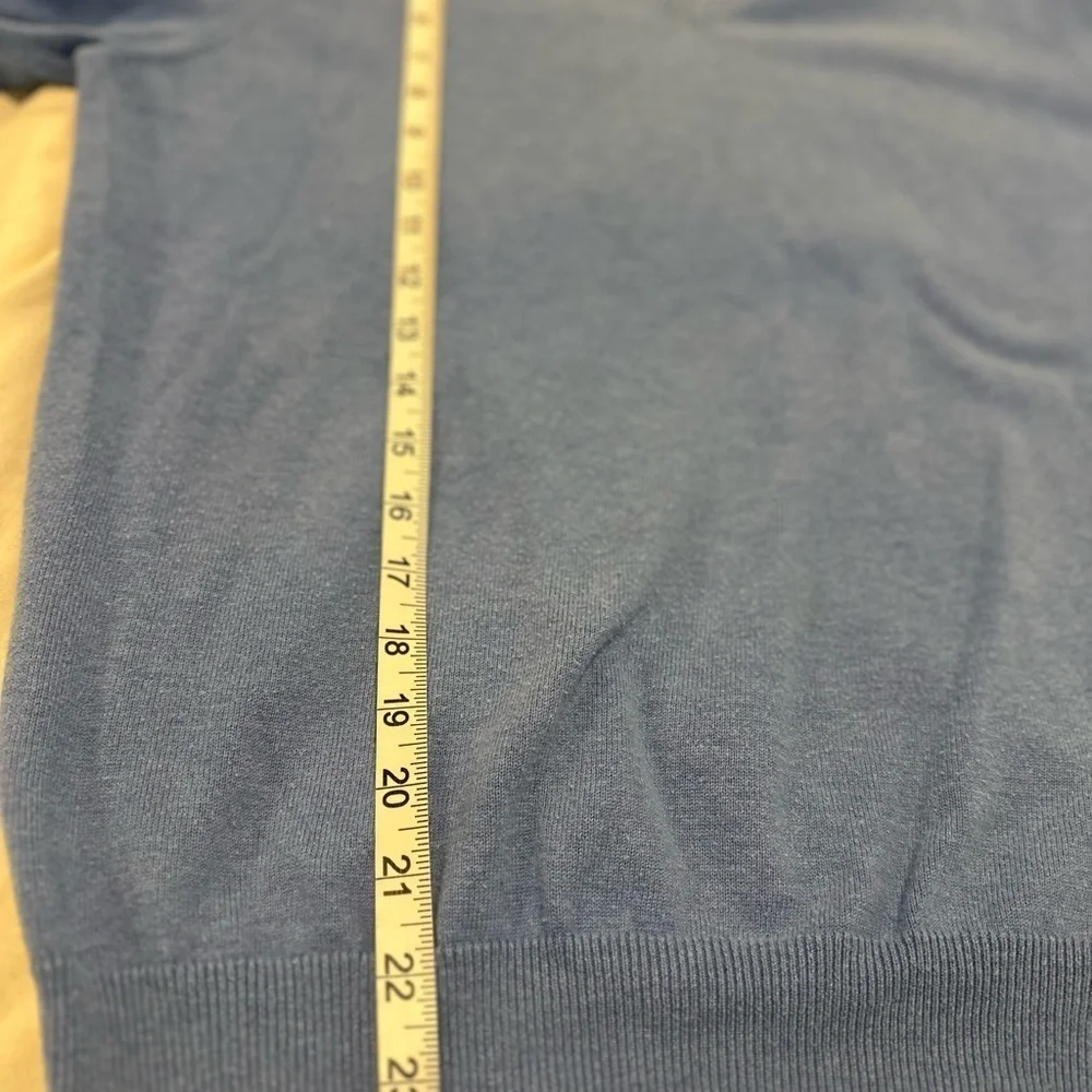 Joseph Abboud Sky Blue V-Neck Sweater